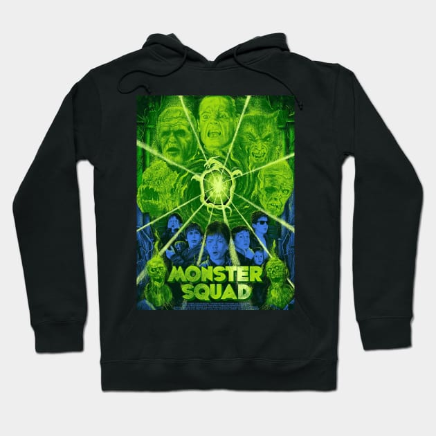 monster squad Hoodie by UNDER THE QUARTER